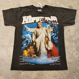 KURT COBAIN NIRVANA BOOTLEG เสื้อวง เสื้อทัวร์