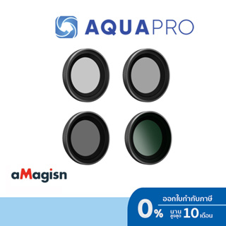 AMagisn Insta360 GO 3 Lens Guard Cover Protector Waterproof ND8 ND16 ND32 CPL Filters ฟิลเตอร์ By Aquapro