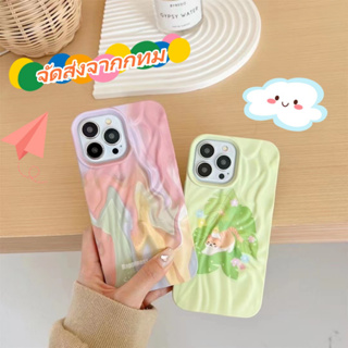 🐱‍🐉จัดส่งภายใน 24 ชม🌹 เคสไอโฟน 11 12 13 14 Pro Max ระดับสูง เรียบง่าย ความนิยม สาวน่ารักหัวใจ Case for iPhone ผลิตภัณฑ์ร