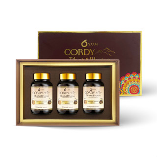 SOM Cordy Tibet &amp; Bhutan คอร์ดี้ทิเบต แอนด์ ภูฎาน ( 1 แพ็ค 3 ขวด ) EXP: 20//11/2023