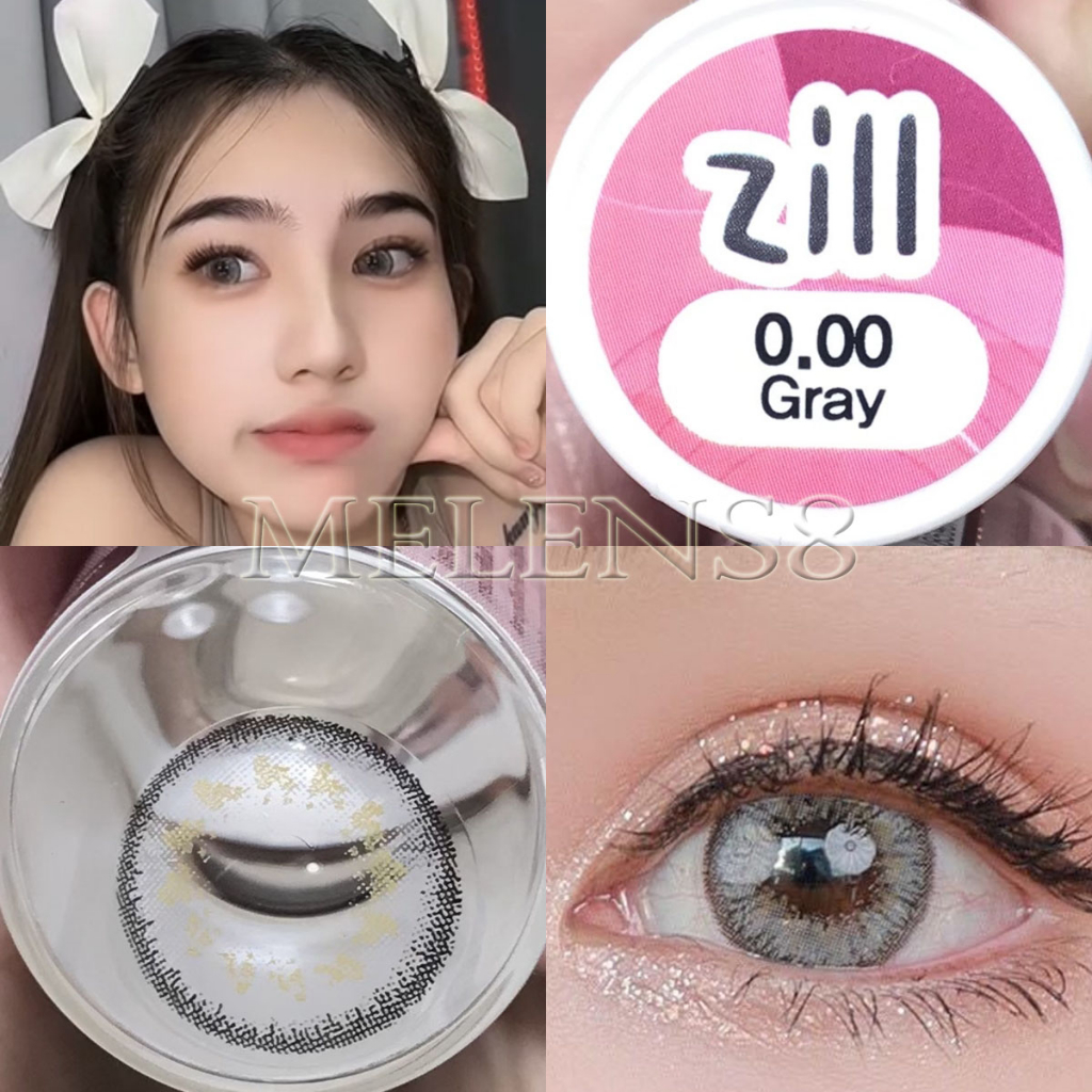 *มีค่าสายตา* คอนแทคเลนส์ LovelyLens : Zill ตาโต ค่าอมน้ำ42% เลนส์นิ่ม