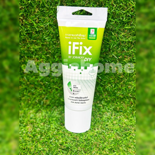 จระเข้ กาวยาแนว สำเร็จรูป IFIX ขนาด 200 ML.(สีขาว) กาวยาแนวแบบหลอด ซ่อมแซมร่อง ยาแนว ห้องน้ำ กระเบื้อง