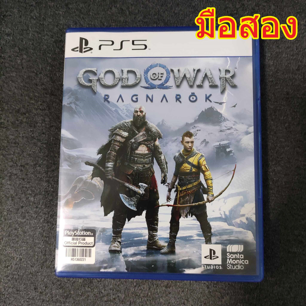 เกม God of War Ragnarok Ps5 มือสอง เกม God of War มือ 2