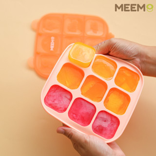 พร้อมส่ง Meem บล็อคซิลิโคนเก็บอาหารเด็ก ลายหมี 9 ช่อง ช่อง 1.5 ออนซ์ รุ่น Little bear ซิลิโคนเก็บอาหารเด็ก