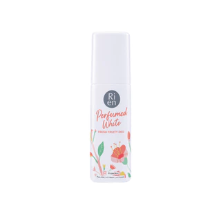ริเอ็น โรลออนน้ำหอม กลิ่น เฟรซ ฟรุตตี้ หอมสดชื่น Ri en Perfumed White Fresh Fruity Deo 60ml