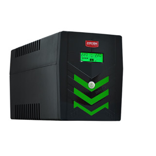 ZIRCON Pi RGB (Pure Sine Wave) 1200VA/840W UPS เครื่องสำรองไฟ  ประกัน 2 ปี (สำหรับคอมพิวเตอร์ Gaming PC)