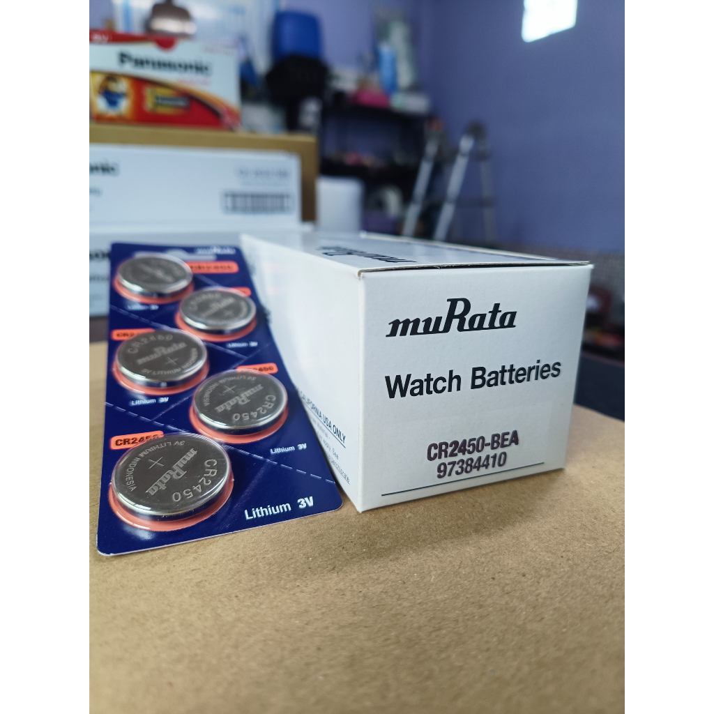 ถ่านรีโมท แบตรีโมท Ford ranger Wildtrak , Raptor ,XLT 2018-2021 จาก murata cr2450 แท้ ตรงรุ่นล้าน%