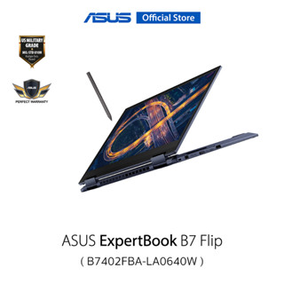 ASUS Expertbook B7 Flip (B7402FBA-LA0640W), 14" WUXGA (1920x1200) Touch screen, Intel Core i7-1270P vPro, 16GB DDR5 SO-DIMM, 512GB PCIe 4.0 Performance SSD, Windows 11