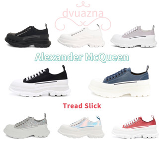 แบรนด์ใหม่ 100% ของแท้ Alexander McQueen Tread Slick รองเท้าลำลอง