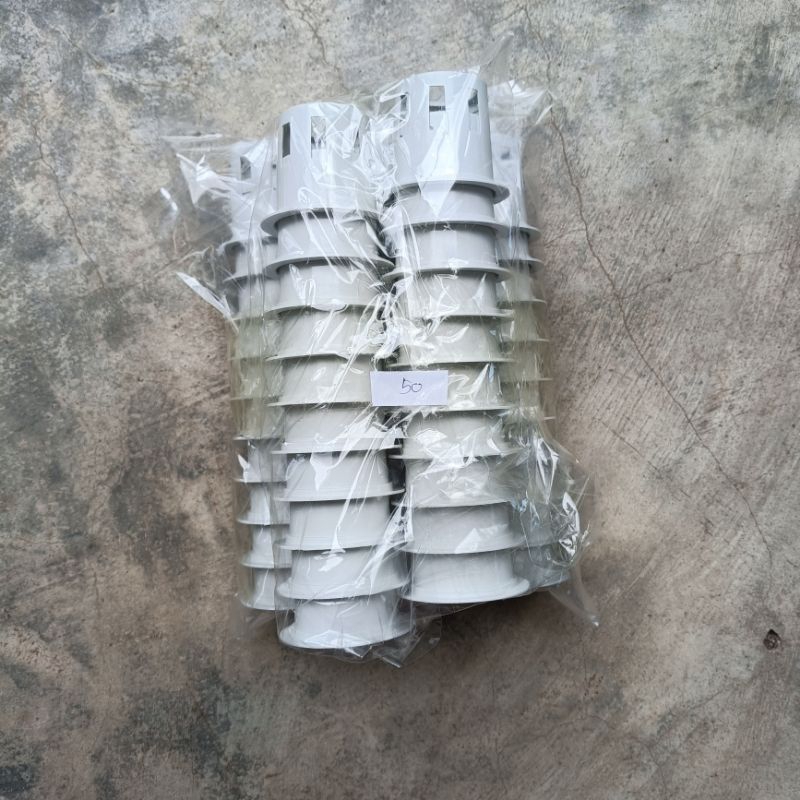 (แพค50ใบ-100ใบ)ถ้วยปลูกผักไฮโดรโปนิกส์ (สีขาวแบบใช้ซ้ำได้ พลาสติกอย่างดี) - รูปที่ 7