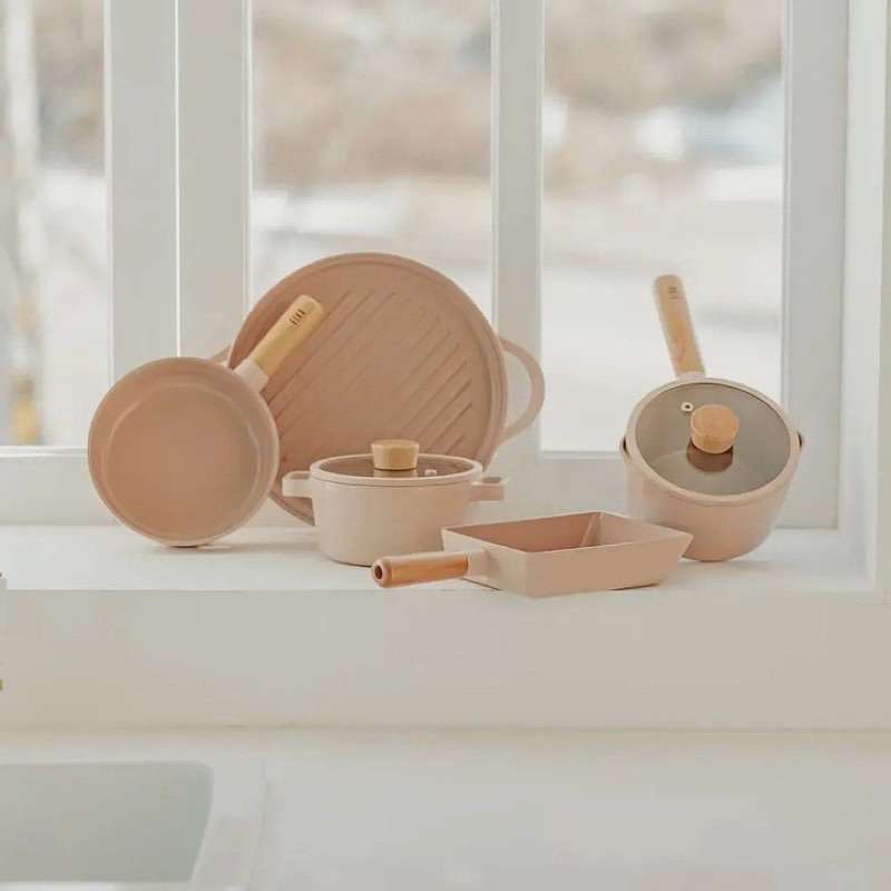 ❣️พร้อมส่ง บางขนาด❣️ [Fika] Fika Mini Peach Edition Set / สั่ง set แถมถุงมือ หรือ ผ้ากันเปื้อน