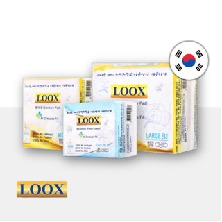 LOOX Sanitary Pad ผ้าอนามัยออแกนิค ผลิตจากเส้นใยธรรมชาติ 100% จากประเทศเกาหลี