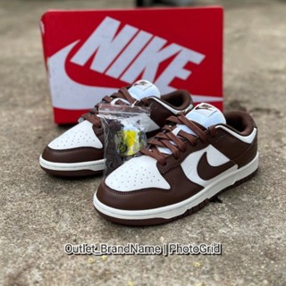 รองเท้า Nike Dunk Low Brown White ใส่ได้ทั้ง ชาย หญิง [ ของแท้💯 พร้อมส่งฟรี ]