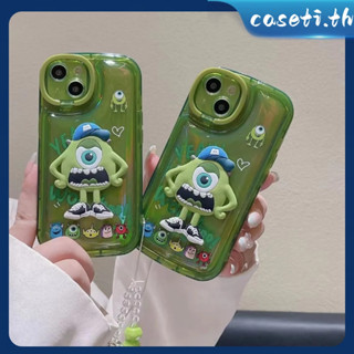 คูปองเคลม🎀เคสไอโ case for iphone 11 12 ตัวการ์ตูนสามมิติ เคส 14 13 12 11 pro max บุคลิกภาพที่สร้างสรรค์