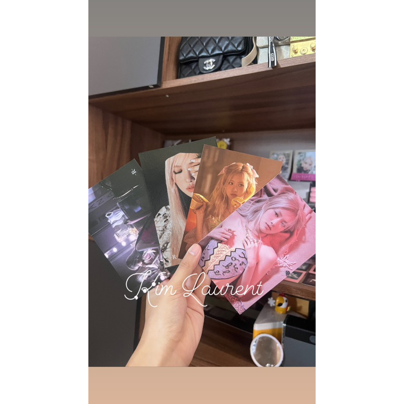 การ์ดโรเซ่ โฟโต้การ์ดโรเซ่ card rosé YG SELECT TH