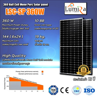 แผงโซลาร์เซลล์ LSC-SP 360W