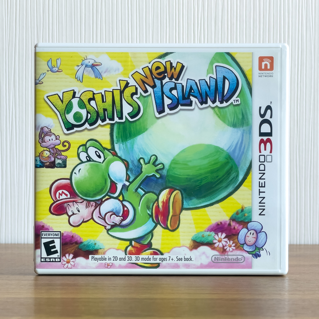 ตลับแท้ Nintendo 3DS : Yoshi's New Island มือสอง โซน US