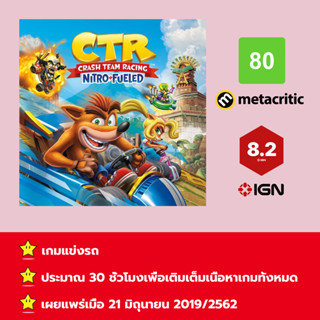 [บัญชีสำหรับเช่าเกมส์] ให้คุณได้เล่นภายใน 1 ปี; Crash Team Racing Nitro-Fueled; เกมใหม่วางจำหน่ายวันที่ 21 มิถุนายน 2562