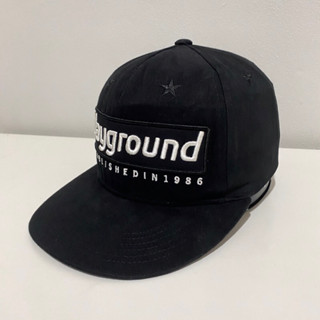 หมวกฮิปฮอป Playground establishedin 1986 cap