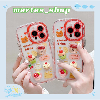 ❤️ส่งของขวัญ❤️ เคสไอโฟน 11 12 13 14 Pro Max การ์ตูน ความนิยม เรียบง่าย สไตล์คู่รัก ฤดูร้อน Case for iPhone สาวน่ารักหัวใ