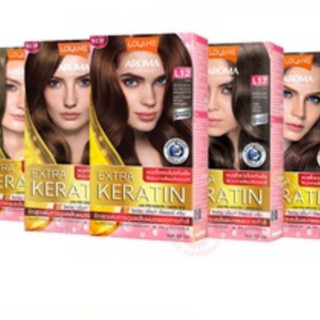 Lolane Aroma Extra Keratin โลแลน อโรมา เอ็กซ์ตร้า เคราติน ครีมเปลี่ยนสีผม