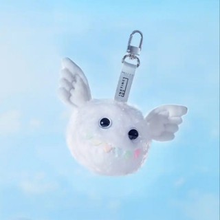 (พร้อมส่ง) Pop Mart Fluffy Instinctoy Plush Pendant - Light Angel (Super Secret)