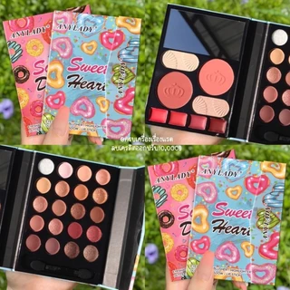 พาเลทแต่งหน้า พาเลททาตา Anylady​ Make up Set ครบจบตลับเดียว ถูกและดี อายแชโดว์ บลัชออน ลิป​ ติดทน 4U2