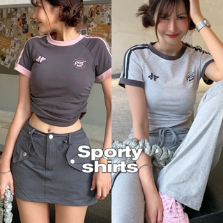 Berbboo-Sporty shirt 🛹⚽️ เสื้อยืดกีฬา พร้อมส่ง