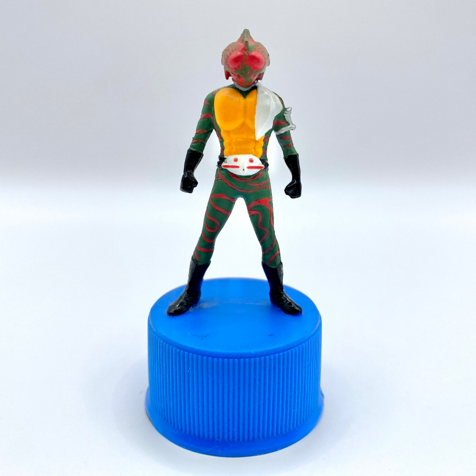 ไอ้มดแดง V6 วี6 Kamen Rider Amazon No.6 งานฝามดแดง ไอ้มดแดง อเมซอน Bottle Cap Collection Bandai 2004