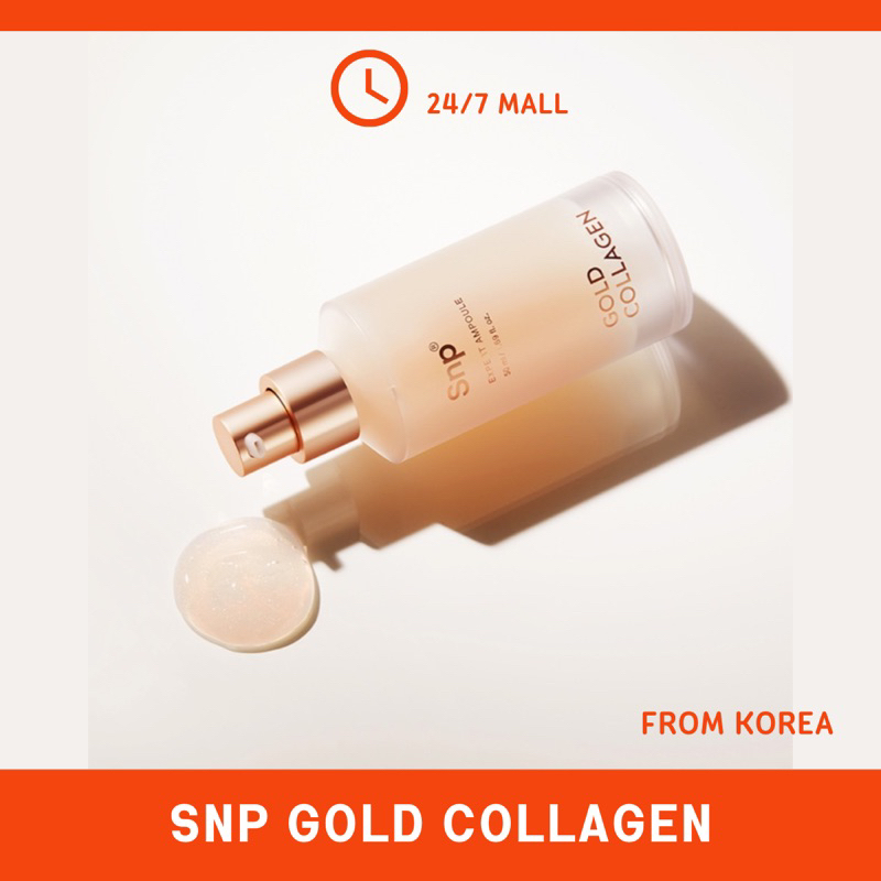 SNP GOLD COLLAGEN EXPERT AMPOULE / 50ml.