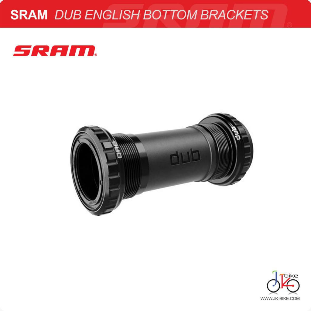 กะโหลกจักรยานแบบเกลียว SRAM DUB BSA/English 68/73/73+ GUIDE MTB WIDE BOTTOM BRACKETS