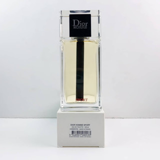 JUL02 ส่งฟรี Christian Dior Homme Sport EDT 125ml (Tester) น้ำหอมกลิ่นหอมสปอร์ตๆ แบบผู้ชาย ไม่หอมหวานจนเกินไป