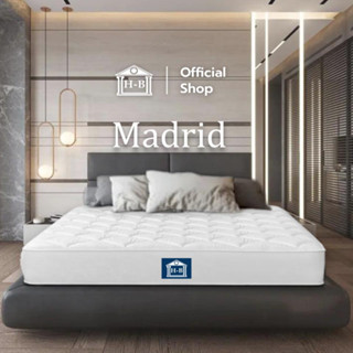 Home Best ที่นอนสปริงHybrid รุ่น Madrid  หนา 9 นิ้ว ที่นอนสปริงเพื่อสุขภาพ แข็งแรงทนทาน