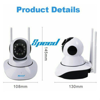 กล้องวงจรปิดไร้สาย  CCTV 720P WIFI HD 1.0MP คมชัด ใช้งานง่าย