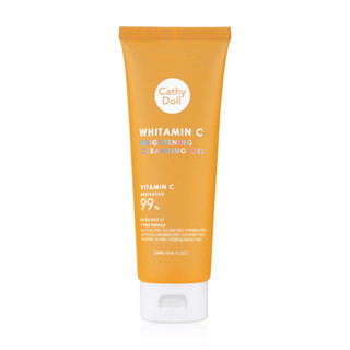 เจลล้างหน้า Vit C CATHY DOLL Whitamin C Cleansing Gel (120ml.)