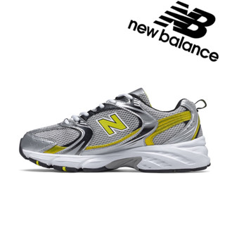 New Balance 530 ของแท้ 100% รองเท้าผ้าใบ D Wide Retro Low Top Grey Yellow