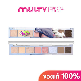 Peripera-All Take Mood Pallette (MalteseVer) #16 Bravo Pink Puppy