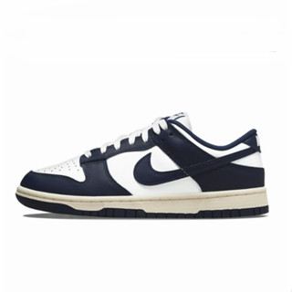 Dunk Low“Midnight Navy and White“สปอตวินาที