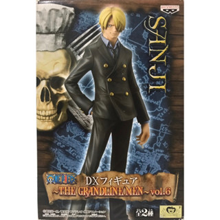 แมวทอง One Piece DXF The Grandline Men Vol.6 Sanji Lot JP โมเดลวันพีช ซันจิ มือสอง ไม่มีกล่อง