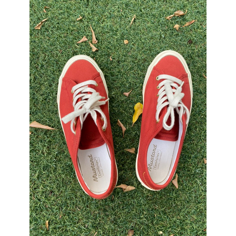 Mustard Sneakers มือสอง Alexis 2.0 สี Brick เบอร์ 40