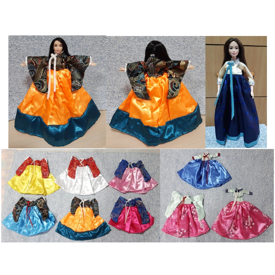 ชุดตุ๊กตา เกาหลี Barbie Korean Dress ขาย+รับสั่งตัด บาร์บี้ บลายธ์ Monster High Disney Hasbro Action