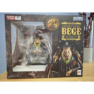 Megahouse Portrait.Of.Pirates POP ONE PIECE " S.O.C " Capone " Gang " Bege [ มือ 1/ของแท้ 💯]