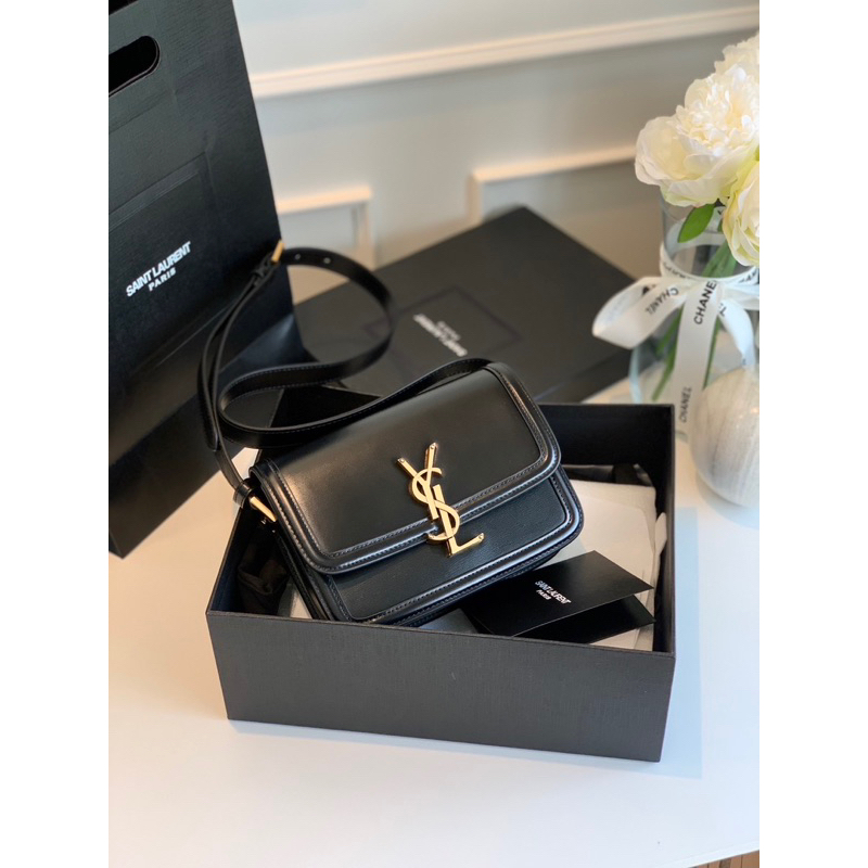 พร้อมส่งค่ะ 🖤✨ New YSL Solferino Bag original 1:1 in calfskin