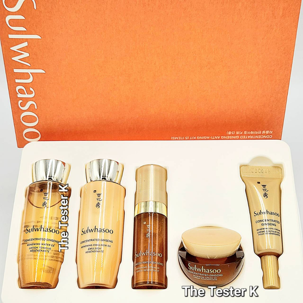 #พร้อมส่ง /Exp29/8/26 #Sulwhasoo Concentrated Ginseng Anti-Aging Kit