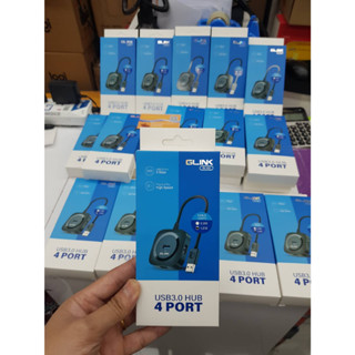 GLINK USB3.0 HUB 4 Port USB3.0ทุกช่อง GL-U02  GLU02 ฮับยูเอสบี ฮับยูเอสบี3.0