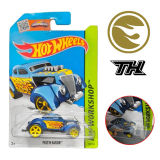 โมเดลรถเหล็ก Hotwheels : PASSN GASSER ลิขสิทธิ์แท้ ล้อยาง STH ( SUPER TREASURE HUNT ) Hot wheels