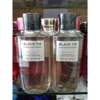 Bath &amp; Body Works เจลอาบน้ำBlack Tie 3in1  for men Shower Gel 295ml.ของแท้ (สินค้า1ชิ้น)