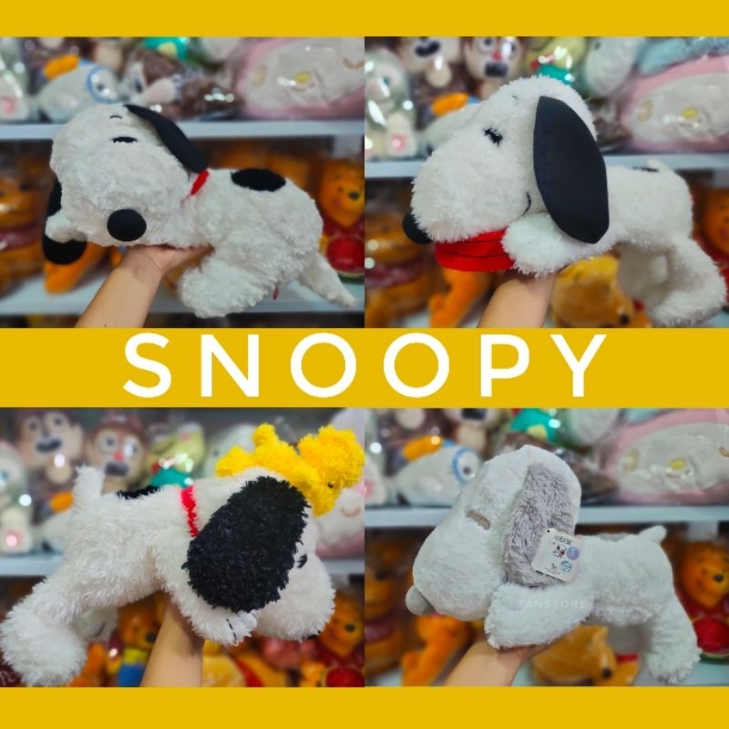 ตุ๊กตาสนู้ปปี้ snoopy plush toy งานลิขสิทธิ์ มีทั้งมือ1 มือ2