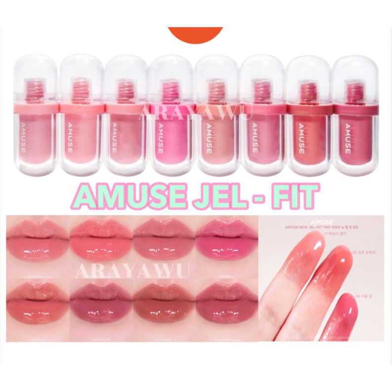 แท้💯% Amuse Jelly Ever After Jel-Fit Tint