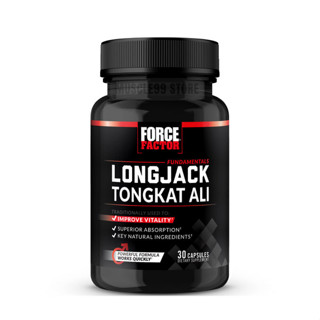 💊Force Factor Longjack Tongkat Ali, 500 mg(30 Capsules) ลองแจ็ค ตงกัตอาลี เพิ่มสมรรถภาพทางเพศและประสิทธิภาพการฝึกซ้อม